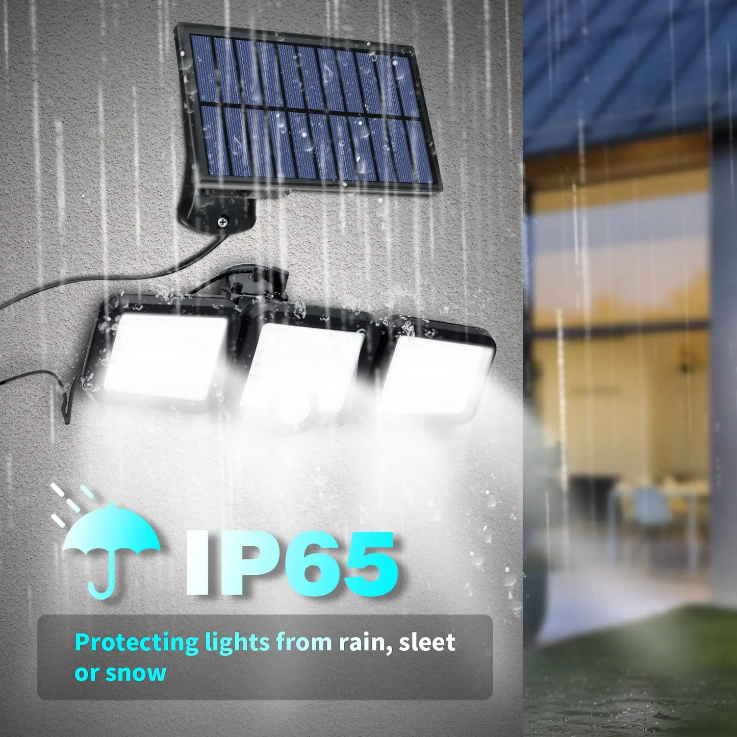 Luz Solar LED Inteligente con Sensor de Movimiento – Seguridad y Eficiencia para tu Hogar